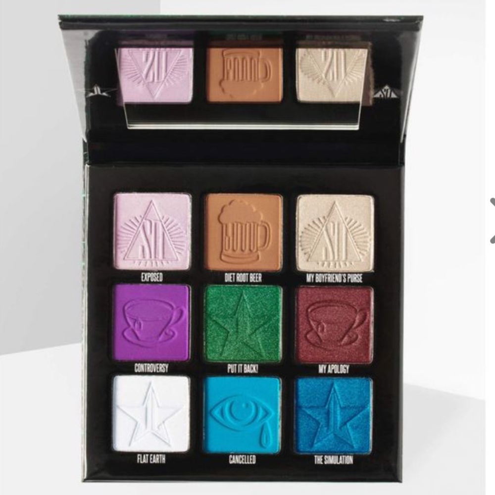 Jeffree Star Mini Controversy Palette Emerald Edition - Picture 2 of 8